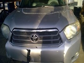 2008 TOYOTA HIGHLANDER SILVER HYBRID LIMITED 3.3L,AT,AWD.  Z24891